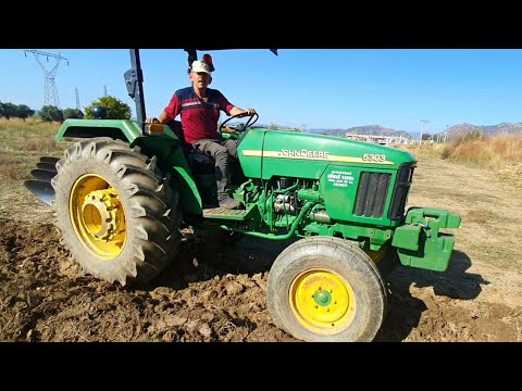 ÇOK DEĞİL FIAT 55-46 İLE AYNI YAKIYOR - 8 Yıldır Sürülmeyen Tarla ( John Deere 5303 )