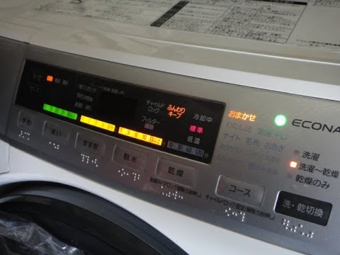 Ｐａｎａｓｏｎｉｃ 2012年製 ドラム式電気洗濯乾燥機 ＮＡ-ＶＤ110Ｌ
