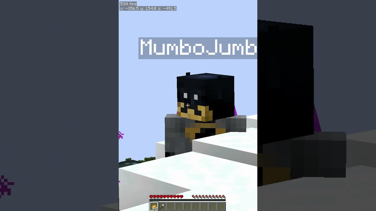When Mumbo Jumbo ends your Hardcore Minecraft world 