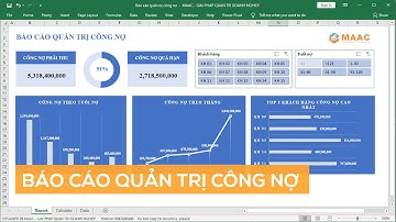 Lập Báo cáo quản trị công nợ như thế nào?
