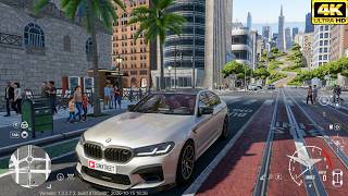 Car Parking Multiplayer 2 on PC | BMW M5 F90 Test Drive | 4K ULTRA GRAPHICS screenshot 2