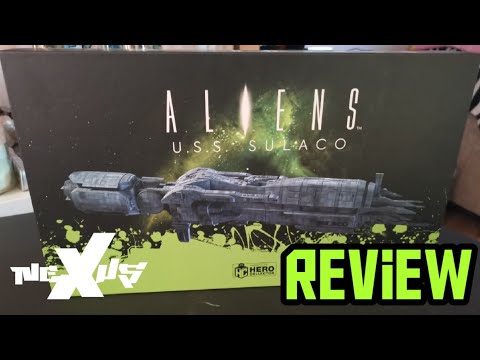 Aliens USS Sulaco (XL) size by hero collectors (eaglemoss) Review