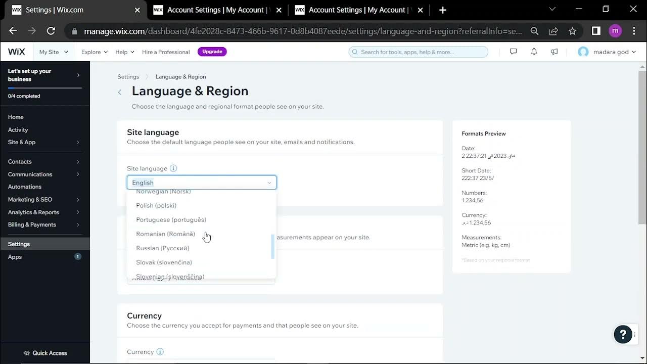 How To Change Website Language In Wix YouTube how-to-change-website-language-in-wix-youtube