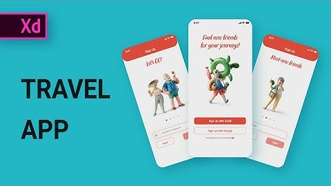 Daily UI 001 | Sign up Page Tutorial | Adobe Xd