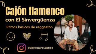Tutorial 1 cajón flamenco: ritmos básicos de reggaetón