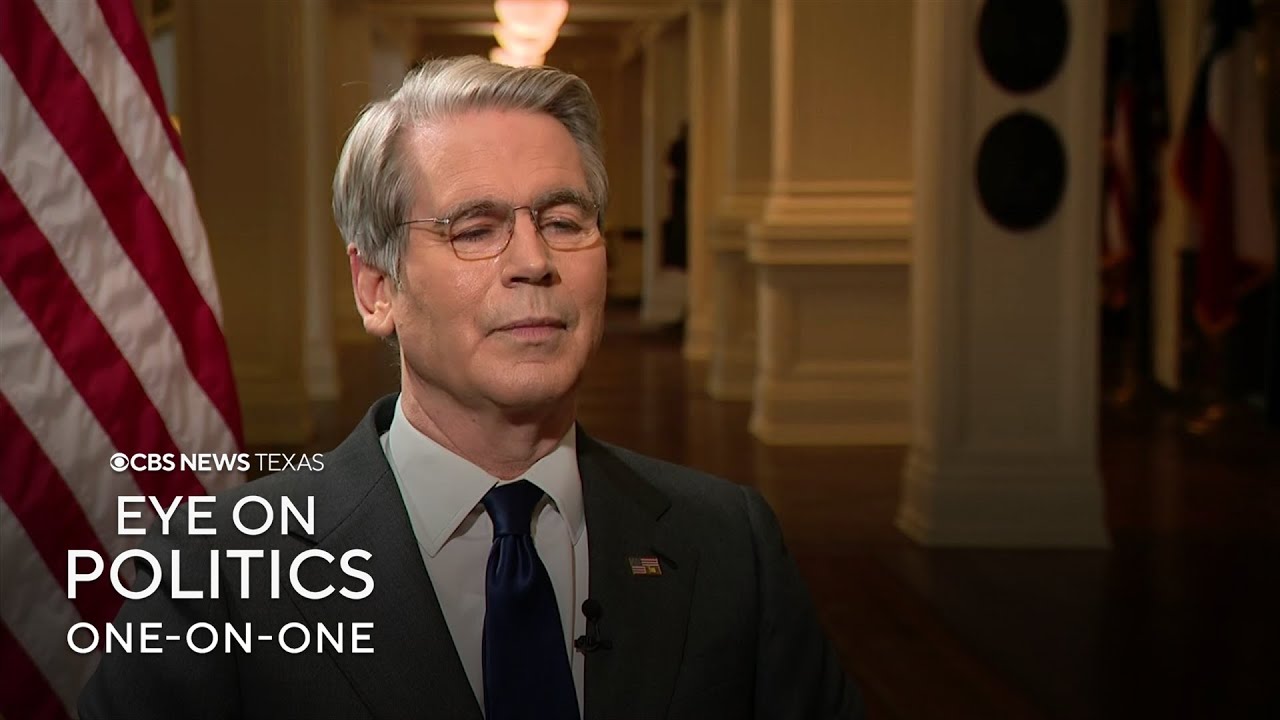 Secretary of Treasury Scott Bessent reacts to Supreme Court ruling on tariffs