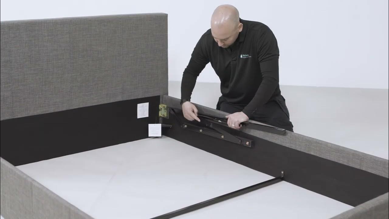 How to assemble the Birlea Berlin ottoman bed frame YouTube