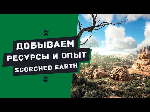 Видео: ГАЙД — ГДЕ добывать ресурсы и опыт на карте Scorched Earth (Farming resources on Scorched Earth)