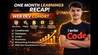 586/600 in Peer Review 😳 | 1 Month Web Dev Cohort Recap