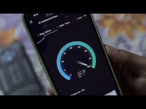 Download JIO AIRTEL VI Live Speed Test | 102 Mbps Speed In 4G