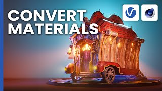 Converting materials in V-Ray for Cinema 4D