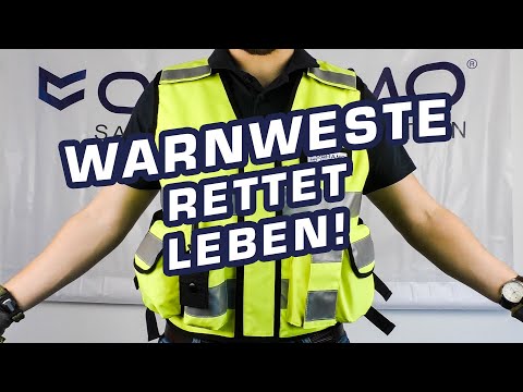 OBRAMO Einsatz-Warnweste Sicherheitsweste - Produktvorstellung 