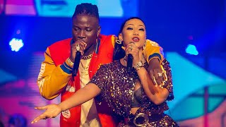 Mzvee, Mona 4 Real (Hajia 4Real) performance at 2021 Stonebwoy’s “Bhim Concert” Who Rocked ?