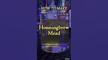 Honningbrew Mead (A cocktail inspired by Skyrim) #cocktail #gaming #skyrim #mead