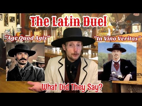 Video: Uměl doktor Holliday mluvit latinsky?