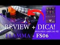 Flamma fs 06  review rpido e dica p mudar seus amps no p 4k