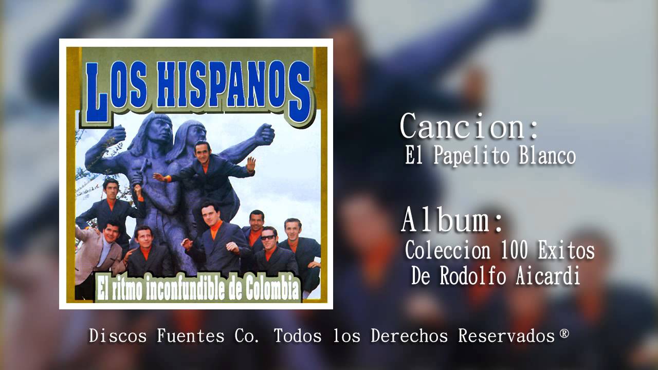 Watch Rodolfo Aicardi Con Los Hispanos - El Papelito Blanco (Audio) | Discos Fuentes on YouTube Watch Rodolfo Aicardi Con Los Hispanos - El Papelito Blanco (Audio) | Discos Fuentes on YouTube