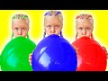 Alisa and Eva Pretend Play with Water Balloons | Videos for kids