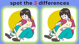 find the 3 difference |No459