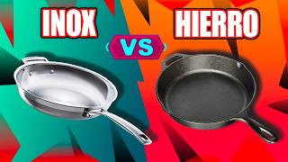 Sartén de hierro fundido o sartén de acero inoxidable (Análisis Completo)