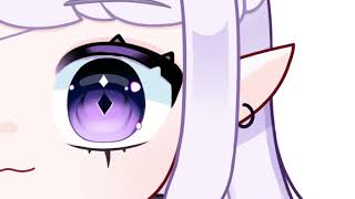 ꒰ live2d wip ꒱ chibi vtuber eye physics