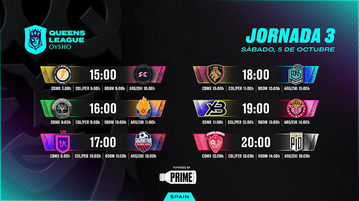 👑 Queens League Oysho - JORNADA 3 ⚽ #QUEENSLEAGUEJ3