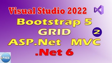 Bootstrap 5 (Grid) no ASP.Net MVC .Net 6. Visual Studio 2022 Vídeo 2