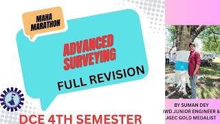 REVISION CLASS  OF  ADVANCED SURVEYING 2026/ MAHAMARATHON  /4TH SEMESTER  2026/  2ND YEAR/ DCE