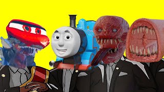Train Eater Vs Godzilla Mcqueen - Coffin Dance Meme ( cover )