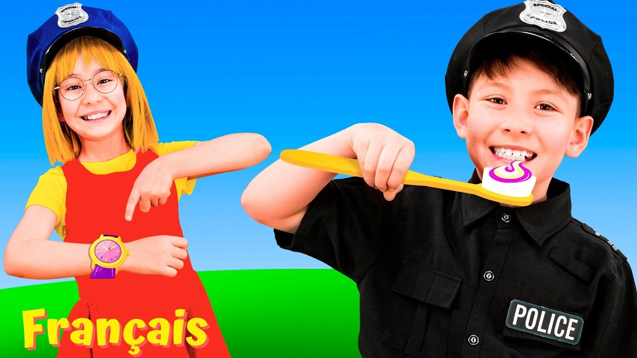 Mr. Policier, Mets Tes Chaussures | Vidéos Pour Enfants | Baby Coco Français