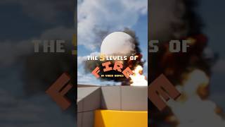 ᴛʜᴇ 𝟓 ʟᴇᴠᴇʟꜱ ᴏꜰ FIRE #gamedev #unrealengine #shaders #proceduralgeneration #indiedev