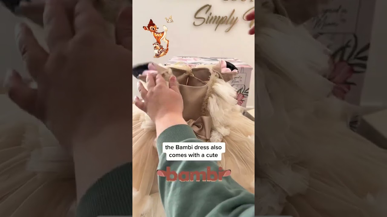 Bambi Fairytale Birthday Costume | Unleash the Magic of a Whimsical Celebration