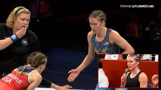 53 Kg 1 Of 3 Sarah Hildebrandt New York Athletic Club Vs Katherine Shai Titan Mercury Wrestling Cl