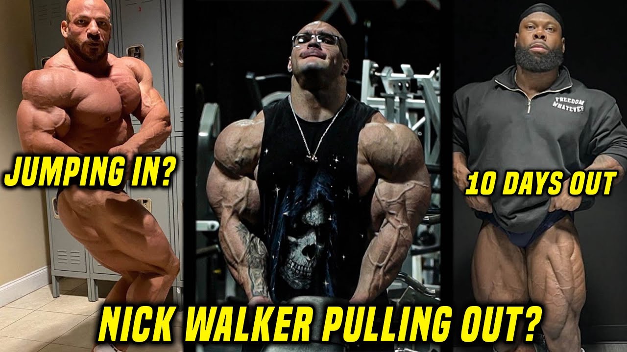 Снимется ли Ник Уокер с конкурса «Мистер Олимпия»? + Биг Рами присоединяется? + Кион Пирсон через...