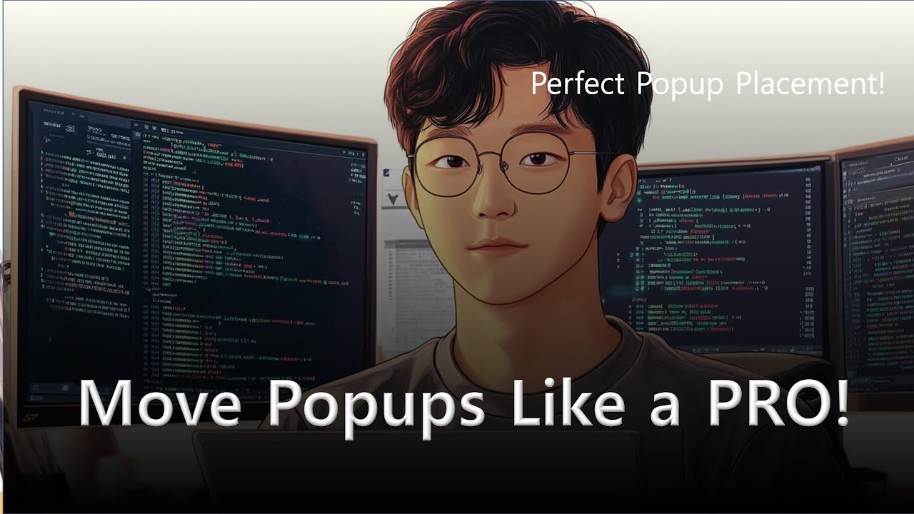 Custom popup position - Plugin bubble - YouTube