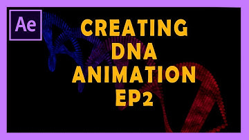 Creating DNA Strand Animation [Ep.2] With No 3rd Party Pluggins in Adobe After Effects 2019