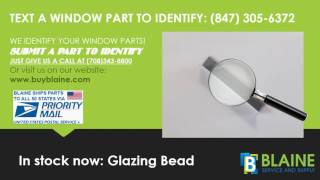 How to identify a split arm operator window part
