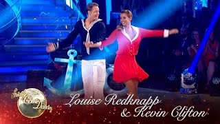 Louise Redknapp Kevin Clifton Jive To Jump Jive And Wail - Strictly Come Dancing 2016 Week 1