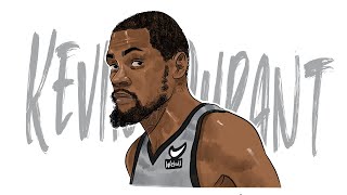 How to draw Basketball Player Kevin Durant