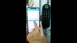 Homekit - Cách cài mật mã khóa điều khiển bằng vân tay cho cửa cuốn AB-36A app TTLock screenshot 3