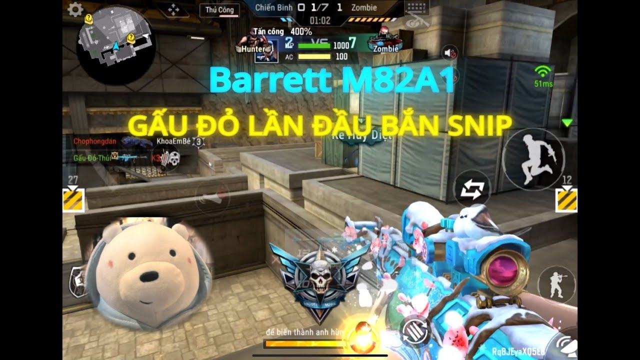 CROSSFIRE LEGENDS- Lần Đầu Gấu Đỏ Bắn Snip Và Lời Tâm Sự Với Anh Em.