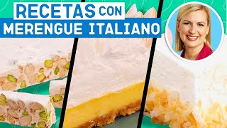 3 Recetas con Merengue Italiano - La Repostería de Anna Olson