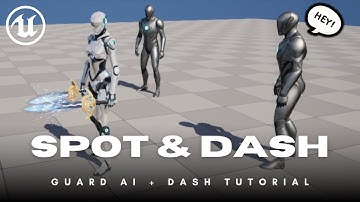 Create Player Dash + Sight-Based AI Detection in UE5