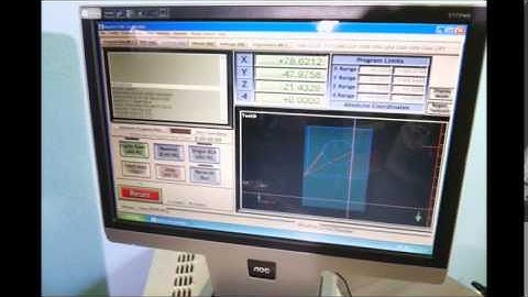 Teste Comando CNC 3 Eixos XYZ Mecatrônica