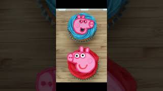 FUN Peppa Pig Cupcake!! 🐷🐽🧁 Tiktok Hack #shorts #peppapig screenshot 3