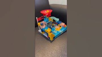 Satisfying Build ASMR Video 🟢 Marble Run Slide Blocks