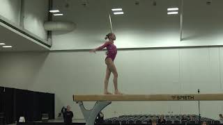 Ansley Stevens Balance Beam 2026 Winter Cup Junior Women