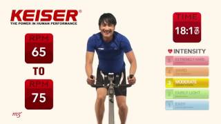 Keiser Cycle Pure Ride screenshot 4