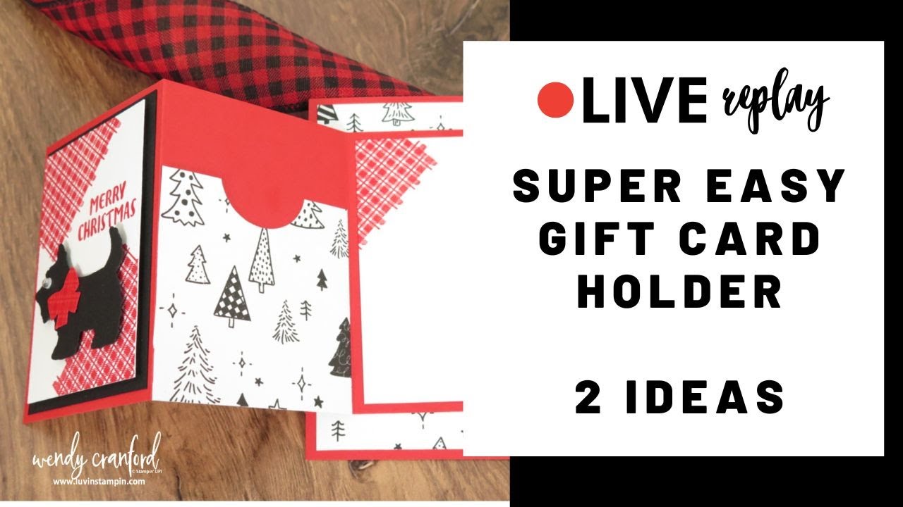 DIY Gift Card Holder 💰 Make a Christmas Gift Card Wallet 🎄 CCC Day 18 