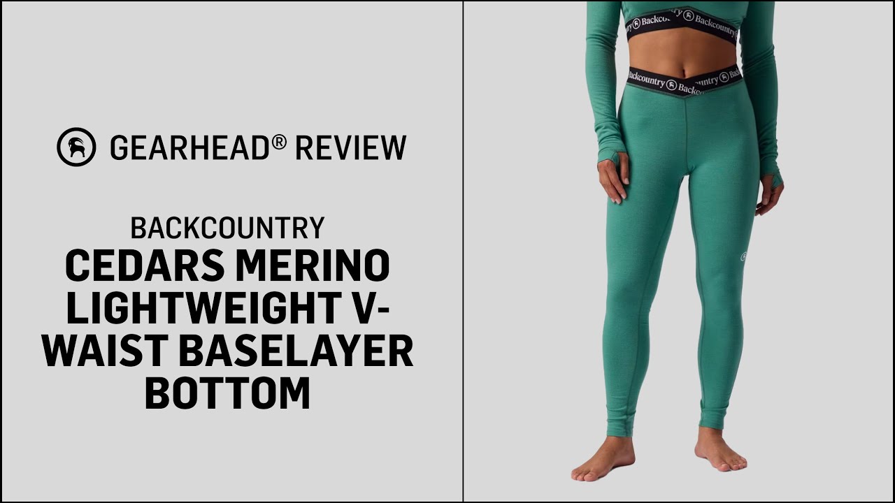 Backcountry - Cedars RWS Merino Lt-Wt Baselayer V-Waist Bottom - Women's